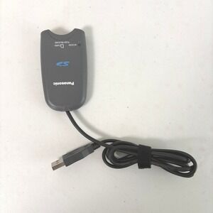 Panasonic SD USB Reader Writer RFA 1869 Gray External Card Adapter